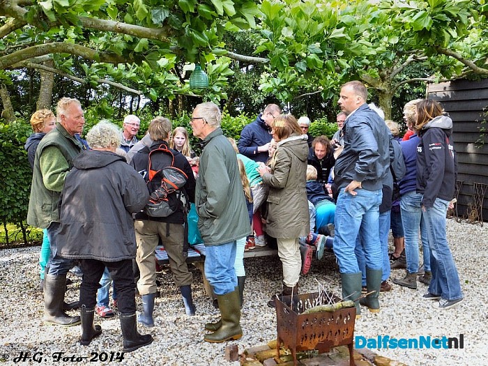 Veel belangstelling vogels ringen Hoonhorst
