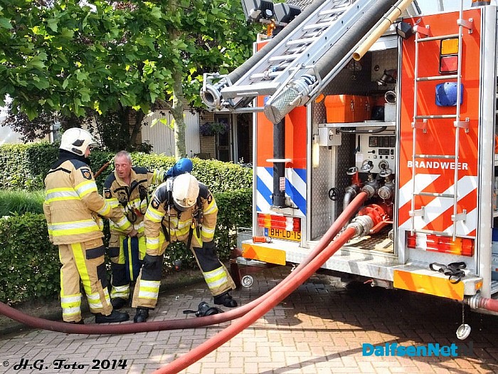 Grote Woningbrand in Dalfsen (Update) - Foto: H.G. Foto