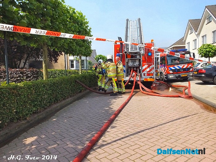 Grote Woningbrand in Dalfsen (Update) - Foto: H.G. Foto