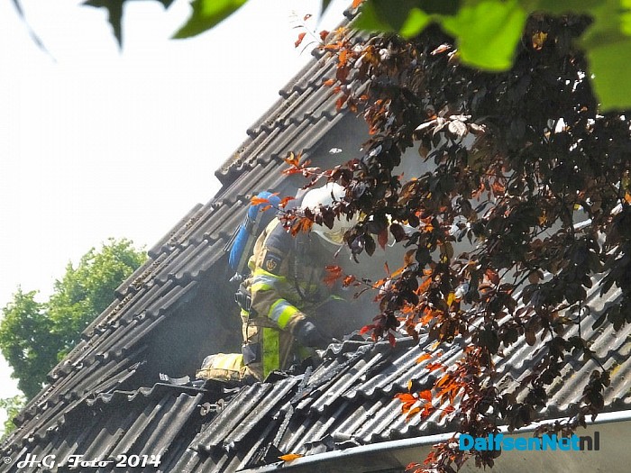 Grote Woningbrand in Dalfsen (Update) - Foto: H.G. Foto