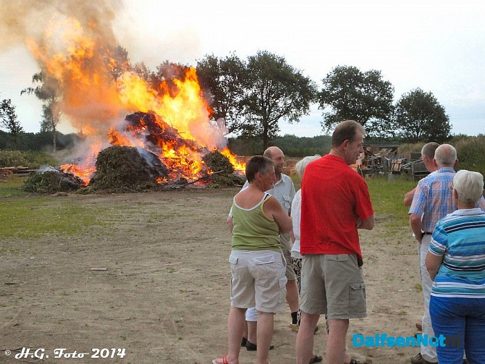 Nog meer brand in Dalfsen. - Foto: H.G. Foto