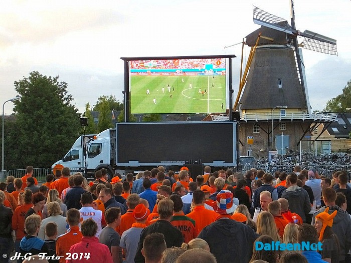 Het WK heeft toe geslagen. - Foto: H.G. Foto