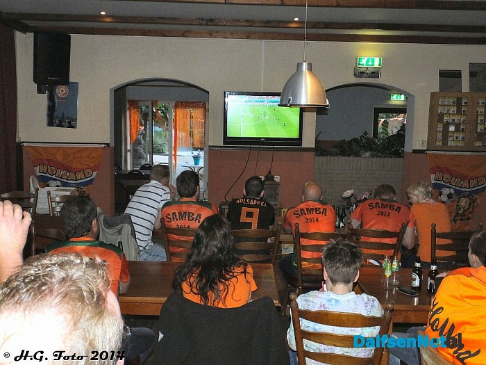 Het WK heeft toe geslagen. - Foto: H.G. Foto