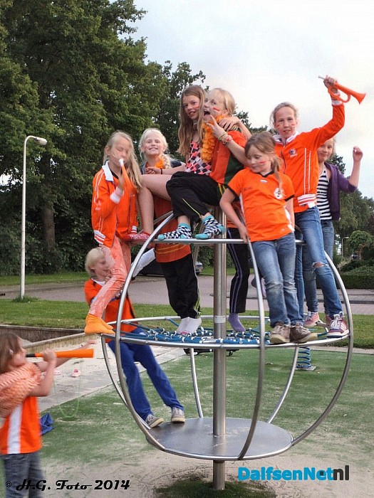 Het WK heeft toe geslagen. - Foto: H.G. Foto