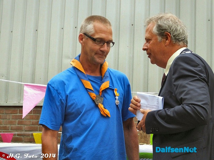 Koninklijke onderscheiding Jos Heuven - Foto: H.G. Foto