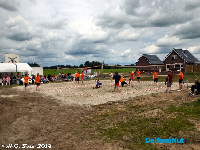 Beachvolleybal Oudleusen. - Foto: H.G. Foto