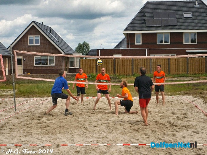 Beachvolleybal Oudleusen. - Foto: H.G. Foto