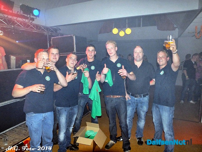 Vriendengroep “Sleurhutte”winnaar “The Battle”. - Foto: H.G. Foto
