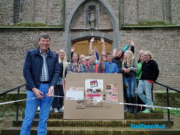 17 kinderen doen mee aan nacht zonder dak - Foto: Robert Bril