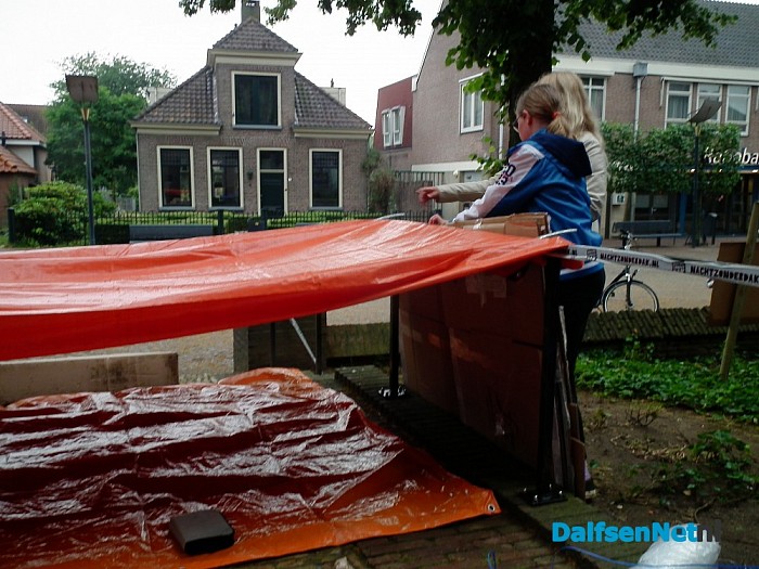 17 kinderen doen mee aan nacht zonder dak - Foto: Robert Bril