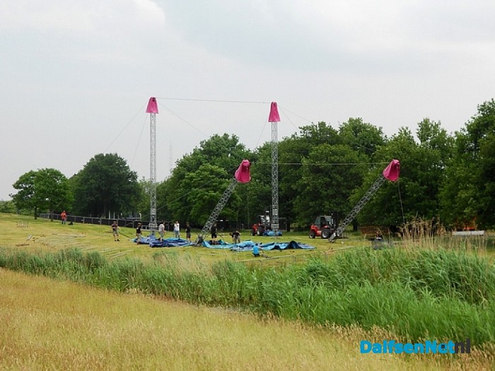 Opbouw Stone Rock begonnen