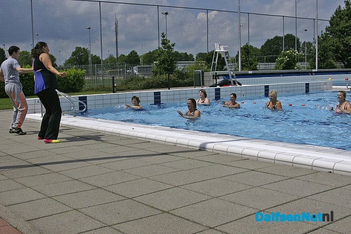 Aqua Zumba bij zwembad de Meule