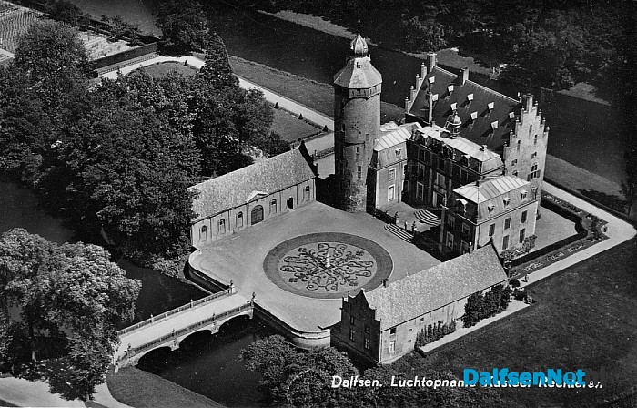 Rechteren vanuit de lucht gezien
