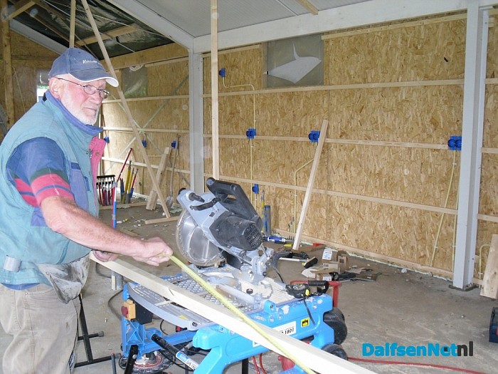 Voortgang bouw clubgebouw toerclub