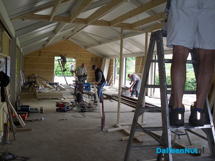 Voortgang bouw clubgebouw toerclub