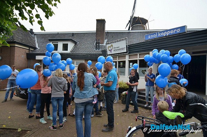 Sproeifeest was gisteren weer goed bezocht - Foto: Johan Bokma