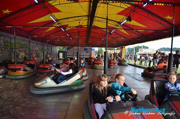 Sproeifeest was gisteren weer goed bezocht - Foto: Johan Bokma