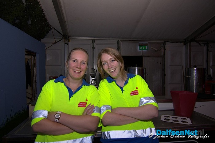 Sproeifeest was gisteren weer goed bezocht - Foto: Johan Bokma