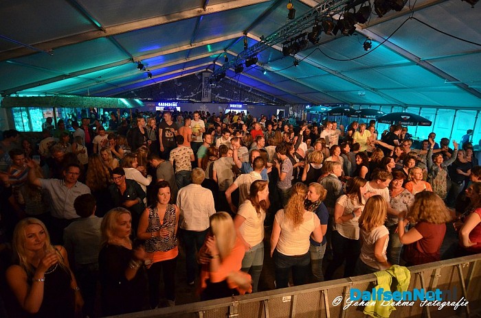 Sproeifeest was gisteren weer goed bezocht - Foto: Johan Bokma