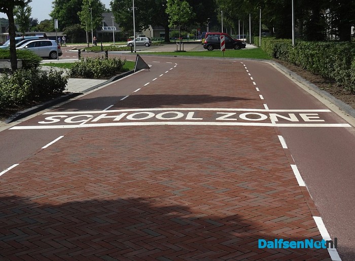 Schoolzone niet voor alle basisscholen? - Foto: Annemieke