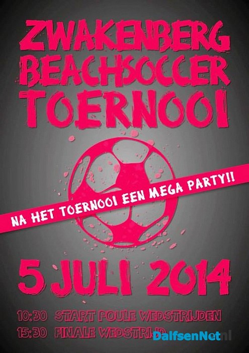 Zwakenberg Beachsoccer Toernooi 2014