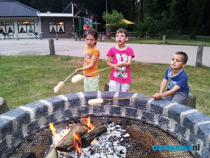 Oekraïense kinderen vermaken zich prima bij camping Starnbosch