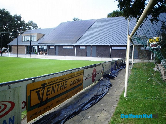Laatste afwerking rond de Potstal