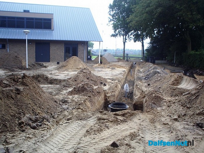 Voortgang afwerking rond de Potstal