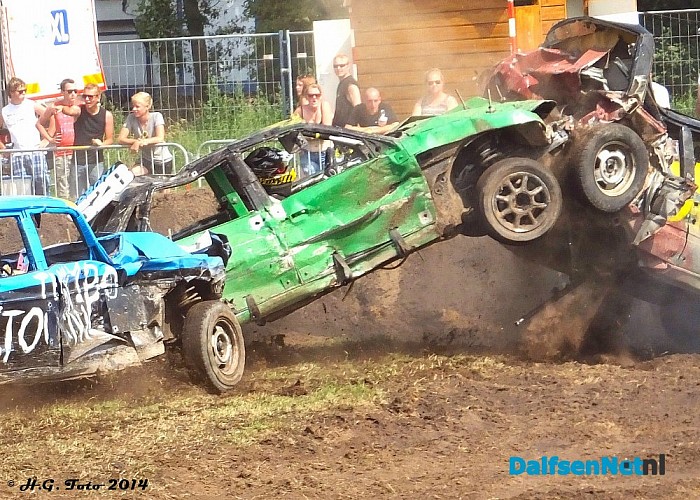 Auto Rodeo Oudleusen weer groots spektakel. - Foto: H.G. Foto