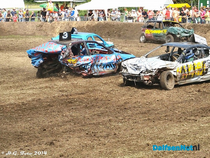 Auto Rodeo Oudleusen weer groots spektakel. - Foto: H.G. Foto