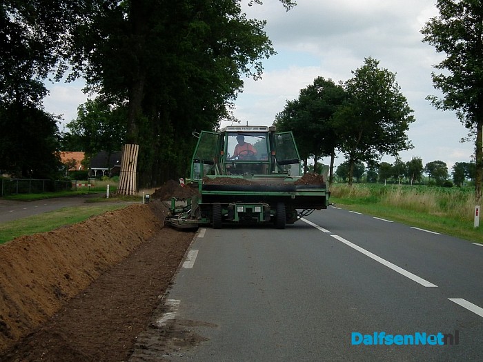 Wegwerkzaamheden Westeinde in volle gang - Foto: Robert Bril