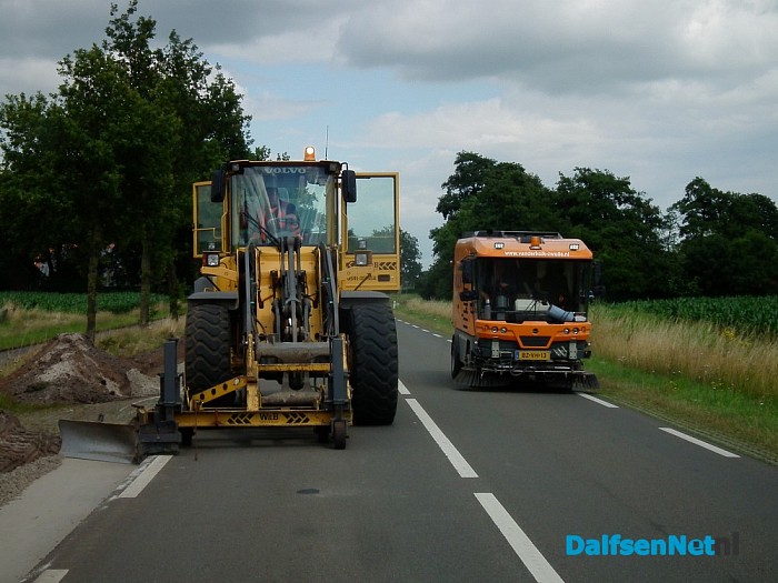 Wegwerkzaamheden Westeinde in volle gang - Foto: Robert Bril