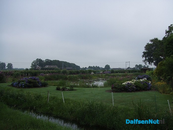 Bloemenpracht ook tijdens het slechte weer heel erg mooi.