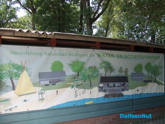 Zwembad heidepark Lemelerveld naar wateractiviteitenpark