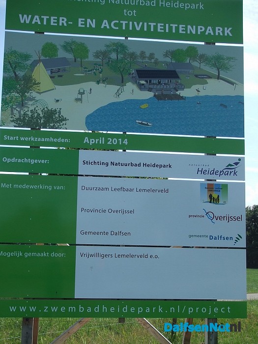 Zwembad heidepark Lemelerveld naar wateractiviteitenpark
