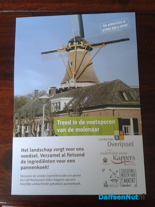Kent u de fietsroute ‘In de voetsporen van de molenaar’ al?