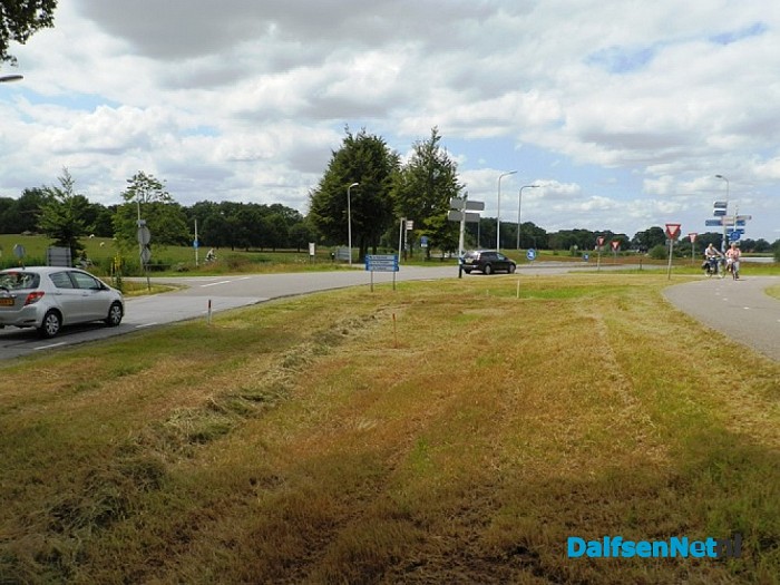 Rotonde Poppenallee voor meer veiligheid