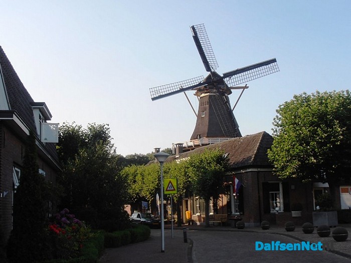 Fakkertmolen vandaag ook in rouwstand