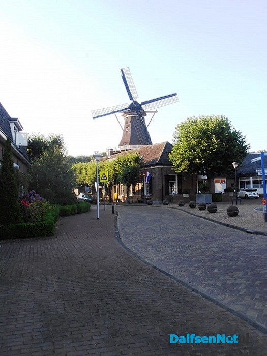 Fakkertmolen vandaag ook in rouwstand
