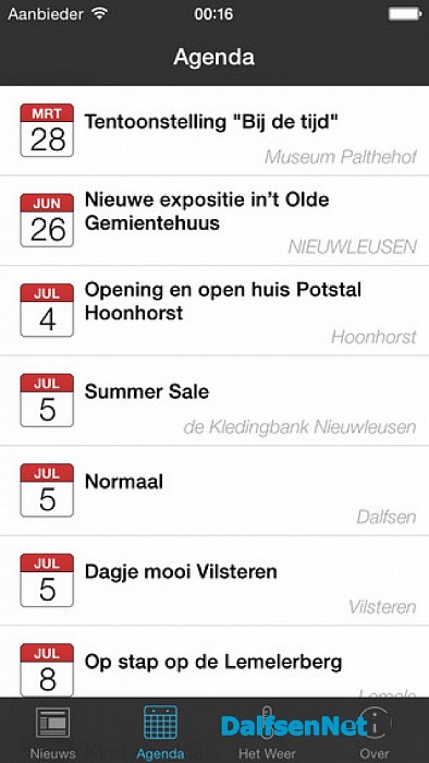 DalfsenNet nu ook op Iphone