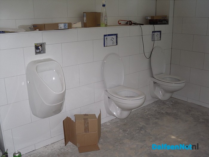 Voortgang bouw clubhuis toerclub