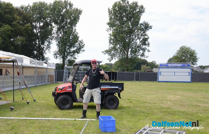 Ze zijn er bijna klaar voor…aan de Hokersbrink - Foto: Johan Bokma