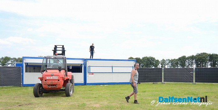 Ze zijn er bijna klaar voor…aan de Hokersbrink - Foto: Johan Bokma