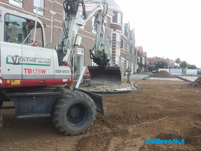 Straat waterfront wordt gereed gemaakt - Foto: Robert Bril