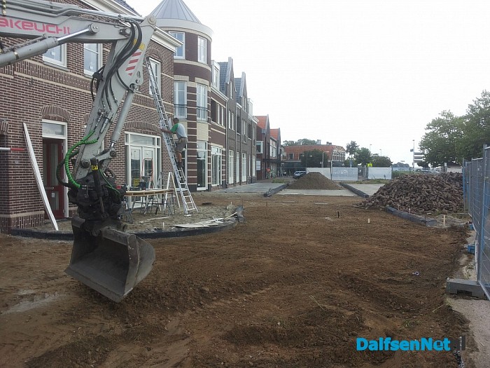 Straat waterfront wordt gereed gemaakt - Foto: Robert Bril