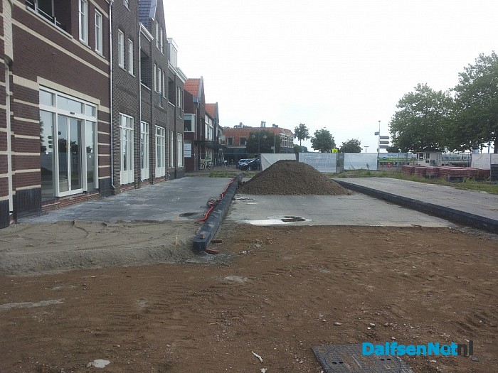 Straat waterfront wordt gereed gemaakt - Foto: Robert Bril