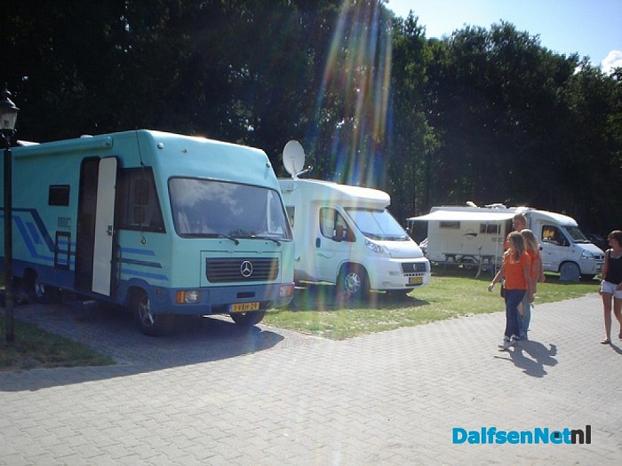 De sfeer is super op de camping