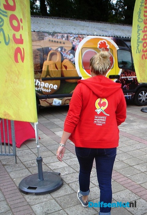 Stoppelhane promotieteam bij camping Starnbosch