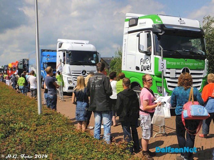 Truck instapdag Lemelerveld. - Foto: H.G. Foto