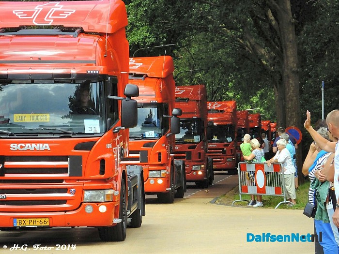 Truck instapdag Lemelerveld. - Foto: H.G. Foto
